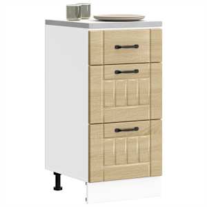 Kuhinjska osnovna omarica Lucca sonoma hrast inženirski les