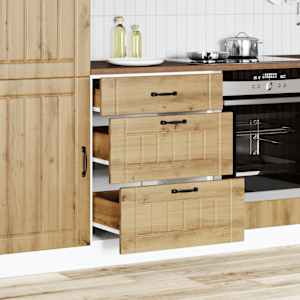 Kuchyňská spodní skříňka "Lucca" Artisan Oak kompozitní dřevo - obrázek 3
