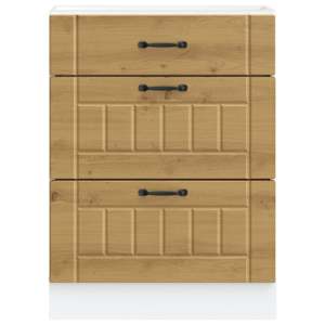 Kuchyňská spodní skříňka "Lucca" Artisan Oak kompozitní dřevo - obrázek 4