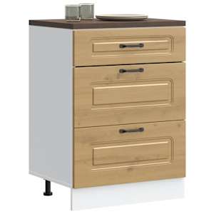 Kuhinjska osnovna omarica Kalmar artisan hrast inženirski les