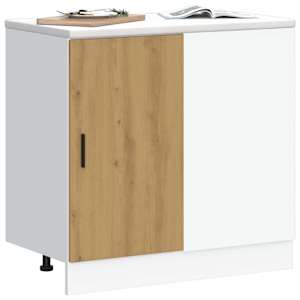 Spodní skříňka pod umyvadlo „Lyon“ Artisan Dub, umělé dřevo - obrázek 3