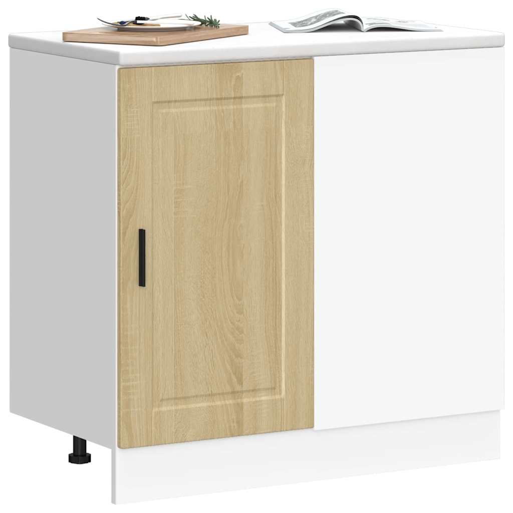 vidaXL Keuken onderkast Porto bewerkt hout sonoma eikenkleurig afbeelding