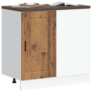 Kuchyňská spodní skříňka "Porto" old wood kompozitní dřevo - obrázek 3