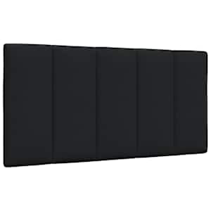 Rám postele bez matrace Hanko černý 100 x 200 cm textil - obrázek 7