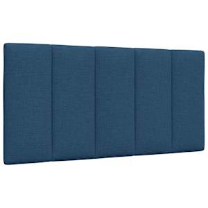 Rám postele bez matrací Hanko modrá 100x200 cm textil - obrázek 7
