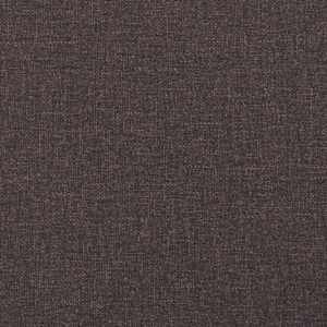 Rám postele bez matrace Hanko tmavě hnědá 120 x 200 cm textil - obrázek 12