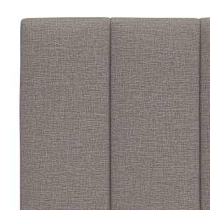 Rám postele bez matrace Hanko taupe 120 x 200 cm textil - obrázek 11