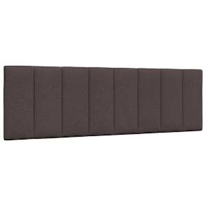 Rám postele bez matrace Hanko tmavě hnědý 160 x 200 cm textil - obrázek 6
