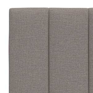 Rám postele bez matrace Hanko taupe 160 x 200 cm textil - obrázek 11