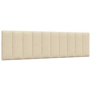 Rám postele bez matrace Hanko krémový 180 x 200 cm textil - obrázek 6