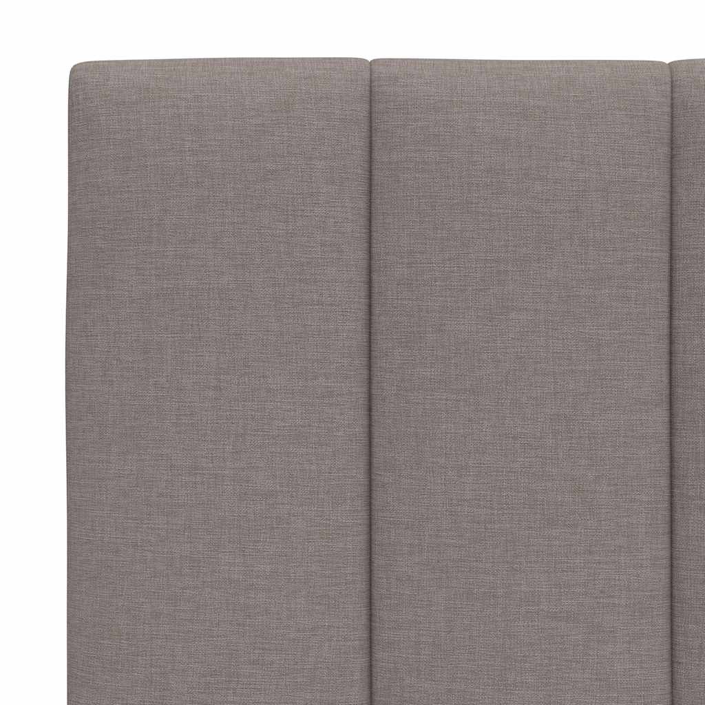Rám postele bez matrací Hanko taupe 90x190 cm textil - obrázek 12