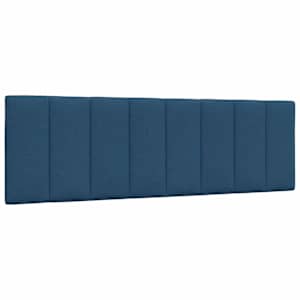 Rám postele bez matrace Hanko modrý 160 x 200 cm textil - obrázek 8