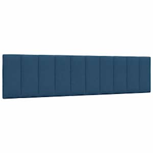 Rám postele bez matrace Hanko modrý 200 x 200 cm textil - obrázek 8