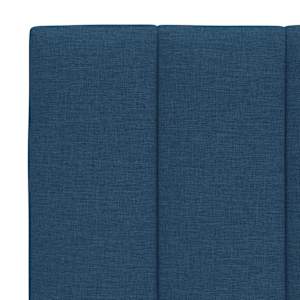 Postel s matrací Hanko modrá 140 x 190 cm textil - obrázek 11