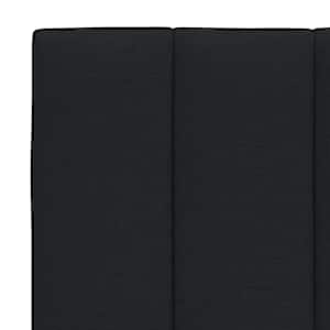Postel s matrací Hanko černá 160 x 200 cm textil - obrázek 11
