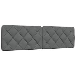 Rám postele bez matrace tmavě šedý 180 x 200 cm textil - obrázek 7