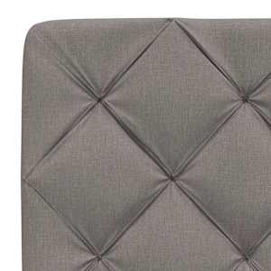 Postel s matrací taupe 160 x 200 cm textil - obrázek 11
