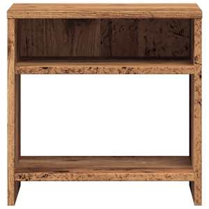 Noční stolek old wood 40 x 30 x 40 cm kompozitní dřevo - obrázek 5