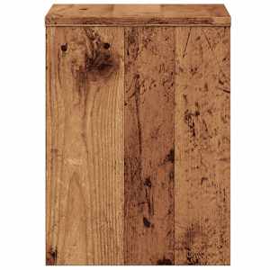 Noční stolek old wood 40 x 30 x 40 cm kompozitní dřevo - obrázek 6