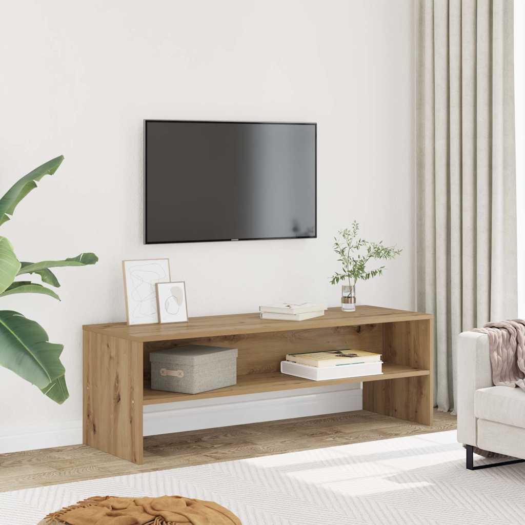 vidaXL Dulap TV, stejar artizanal, 120x40x40 cm, lemn prelucrat