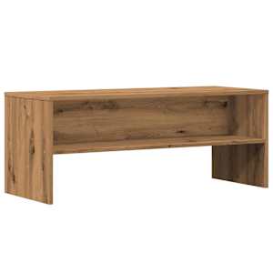 TV stolek dub artisan 100 x 40 x 40 cm kompozitní dřevo - obrázek 2