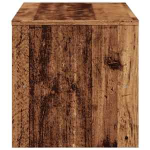 TV stolek old wood 80 x 40 x 40 cm kompozitní dřevo - obrázek 5
