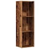vidaXL raamatukapp Vana puit 36x30x114 cm Engineered Wood