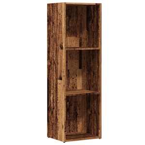 vidaXL raamatukapp Vana puit 36x30x114 cm Engineered Wood