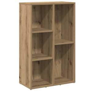 vidaXL raamatukapp Artisan Oak 50x25x80 cm Engineered Wood