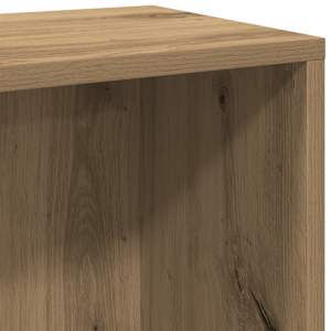 Knihovna dub artisan 50x25x80 cm kompozitní dřevo - obrázek 9