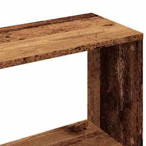 Knihovna old wood 45 x 24 x 159 cm kompozitní dřevo - obrázek 8