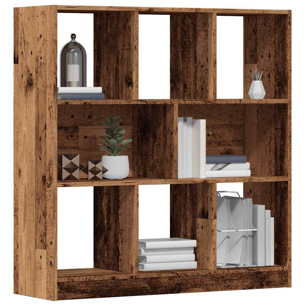 Bücherregal Altholz-Optik 97,5×29,5×100 cm Holzwerkstoff