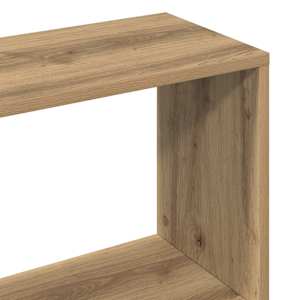 Knihovna dub artisan 97,5x29,5x100 cm kompozitní dřevo - obrázek 8