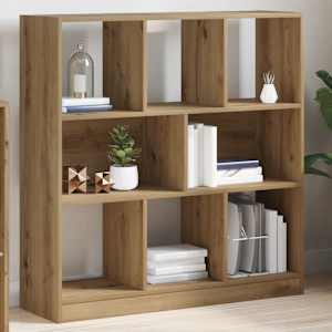 Knjižna omara artisan hrast 97,5x29,5x100 cm inženirski les