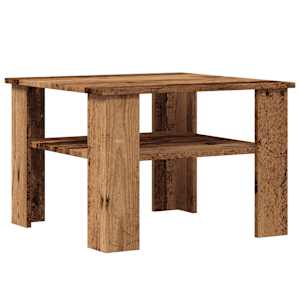 vidaXL diivanilaud Old Wood 60x60x42 cm Engineered Wood