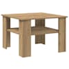 vidaXL diivanilaud Artisan tamm 60x60x42 cm Engineered Wood