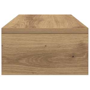 Stojan na monitor dub artisan 42x24x13 cm kompozitní dřevo - obrázek 6