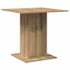 vidaXL s&ouml;&ouml;gilaud Artisan tamm 80x80x75 cm Engineered Wood