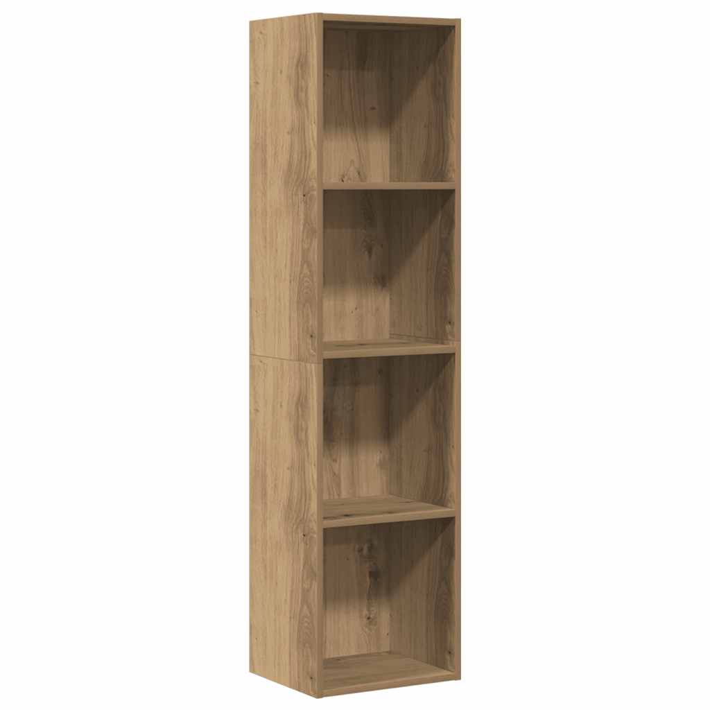 vidaXL Knihovna / TV skříňka dub artisan 36x30x143 cm kompozit