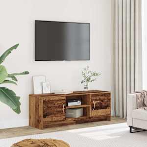 TV skříňka old wood 102x30x37,5 cm kompozitní dřevo - obrázek 3