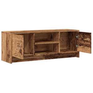 TV skříňka old wood 102x30x37,5 cm kompozitní dřevo - obrázek 7