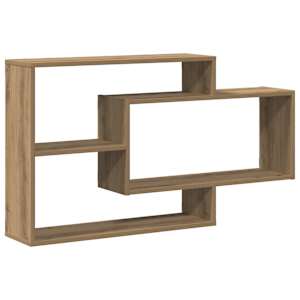 vidaXL seinariiul Artisan tamm 104x20x58,5 cm ehituspuit