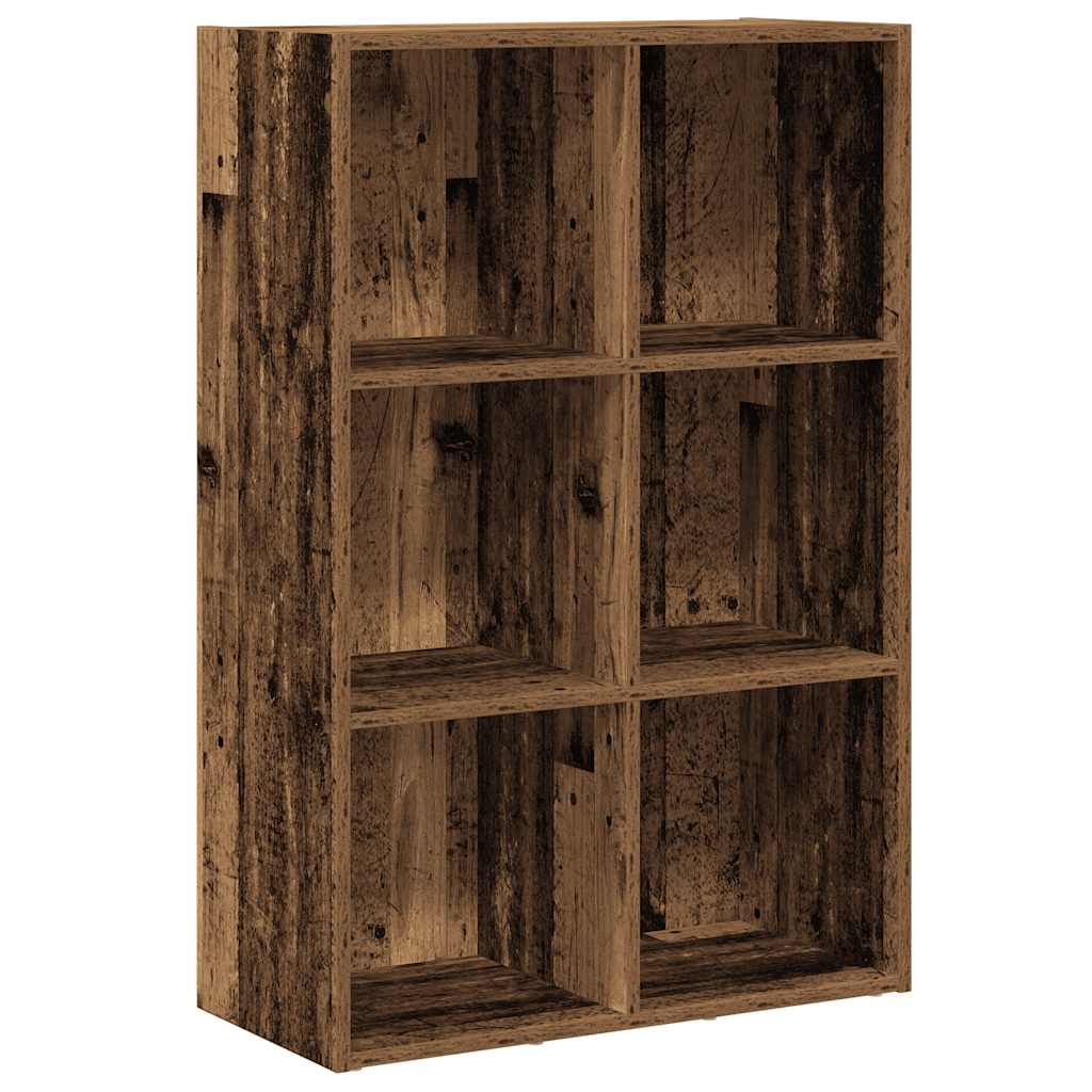 vidaXL Knihovna/příborník staré dřevo 66 x 30 x 98 cm kompozitní dřevo