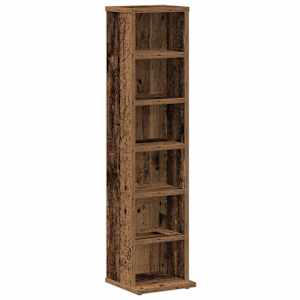 vidaXL CD-kapp Vana puit 21x20x88 cm Engineered Wood