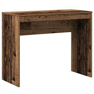 Pisalna miza iz starega lesa 90x40x72 cm Izoblikovan les