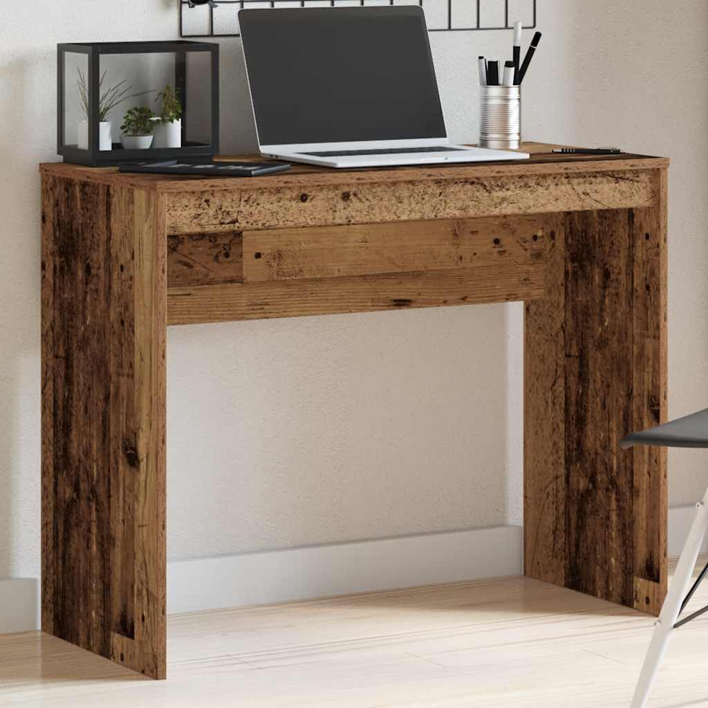 Thumbnail - vidaXL Schreibtisch Altholz-Optik 90x40x72 cm Holzwerkstoff