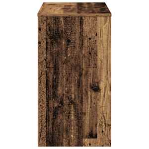 Psací stůl old wood 90 x 40 x 72 cm kompozitní dřevo - obrázek 5