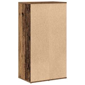 Botník old wood 54 x 34 x 100,5 kompozitní dřevo - obrázek 6