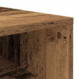 Botník old wood 54 x 34 x 100,5 kompozitní dřevo - obrázek 7