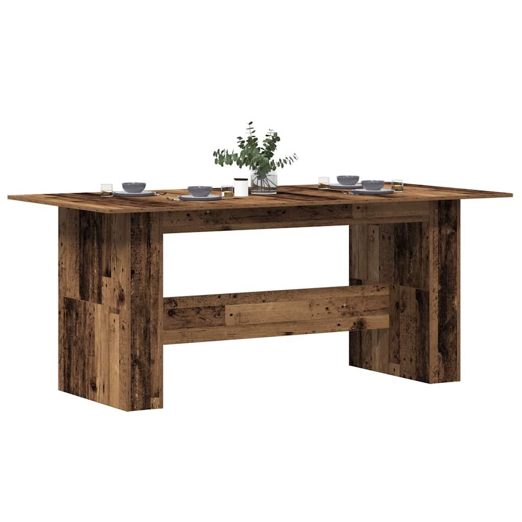 vidaXL Esstisch Altholz-Optik 180x90x76 cm Holzwerkstoff